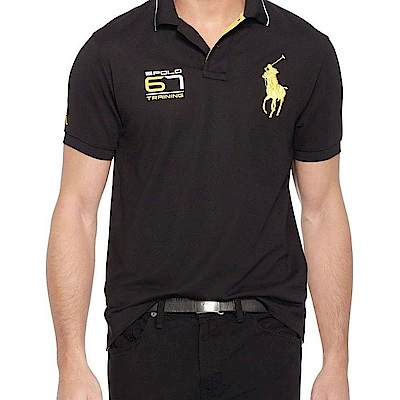 Ralph Lauren 短袖 POLO 素面 黑 0737