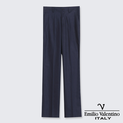 Emilio Valentino 范倫提諾經典仿牛仔休閒褲-藍