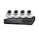 全視線 4路監控錄影主機HS-HA4311+紅外線攝影機MB-AHD83Dx4 product thumbnail 1