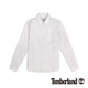 Timberland 女款白灰色滿版印花點點長袖襯衫 product thumbnail 1