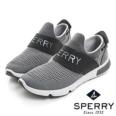 SPERRY 7SEAS自我風格潮流魔鬼氈休閒鞋(男款)-灰