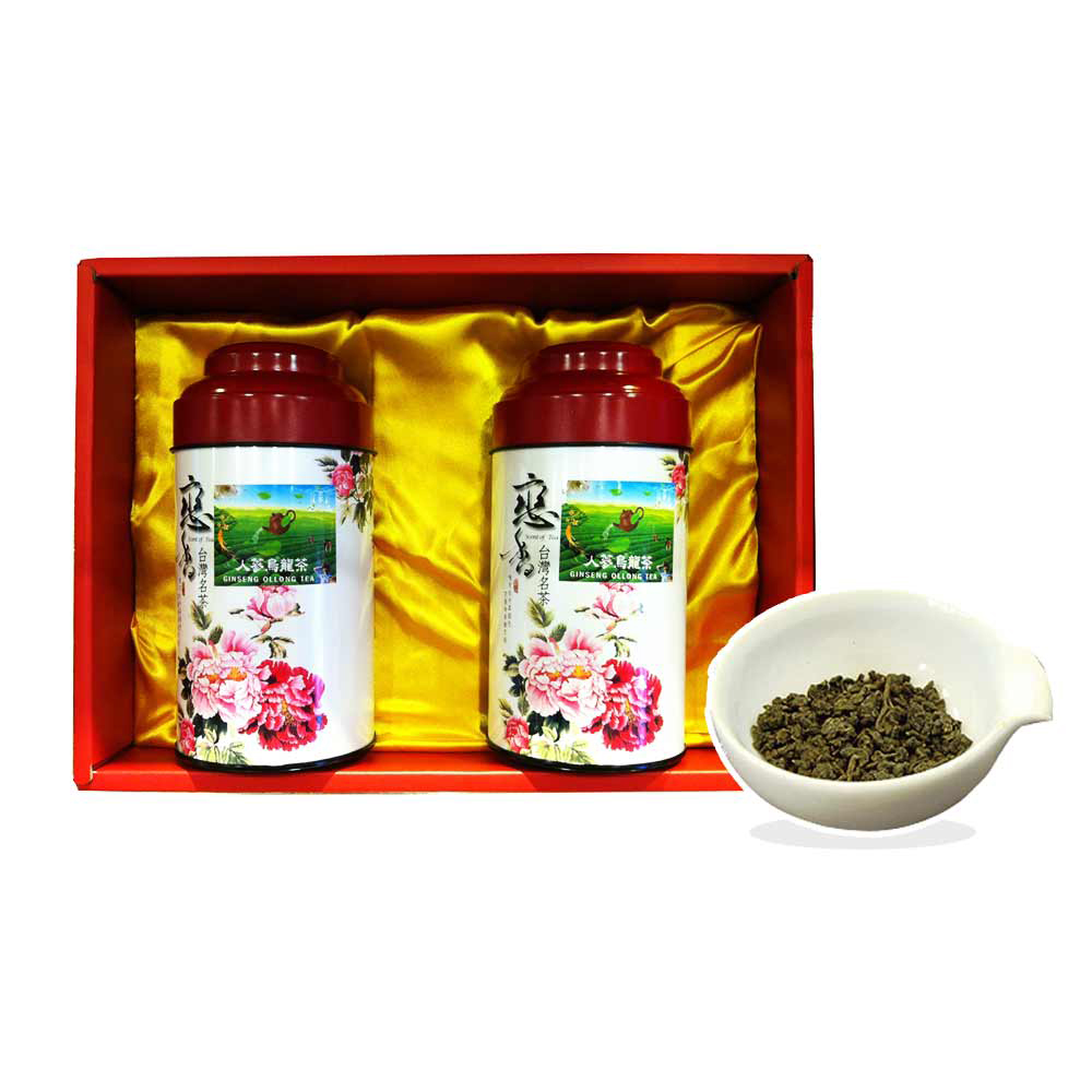 金蔘人蔘烏龍茶(150g/罐，共2罐)