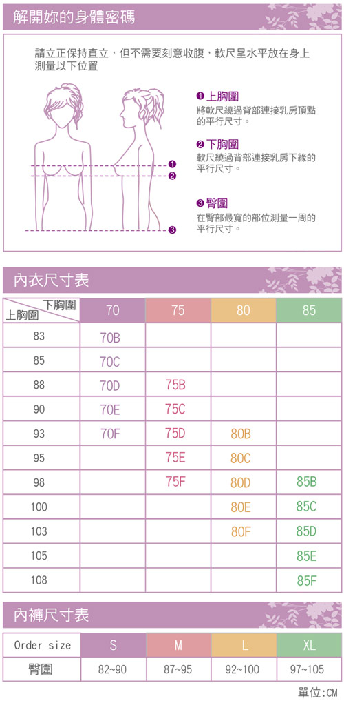 La Felino- 璀璨金星3/4無襯半絲棉提托款C-E罩杯內衣(香檳金)