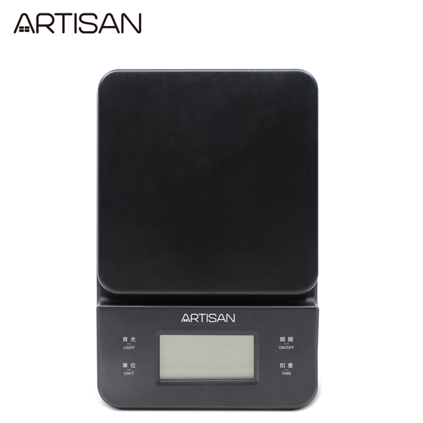 ARTISAN觸控式微量電子秤(霧面黑)ES01B