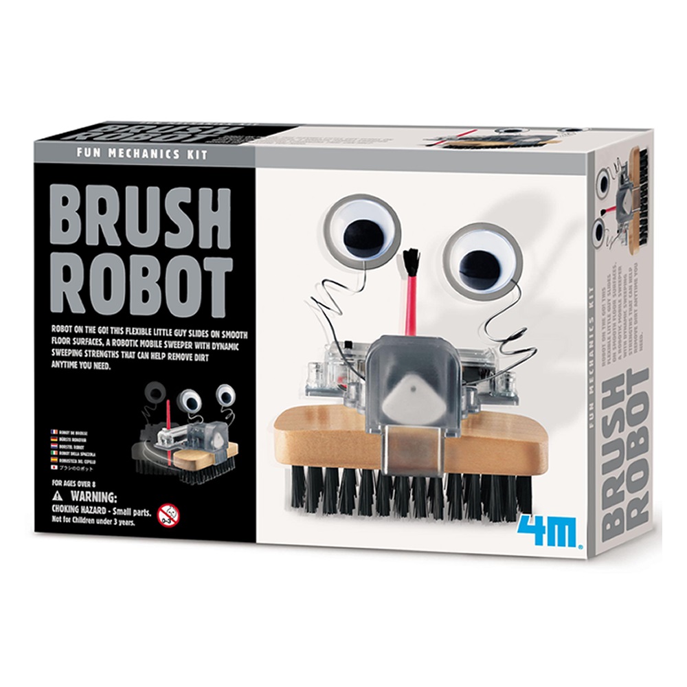 《4M科學探索》Brush Robot毛刷怪機器人