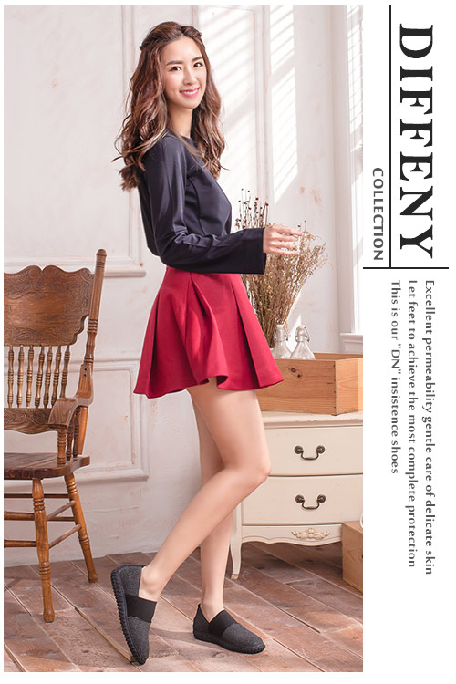 DN 街頭風潮 牛皮Mix異材質拼接舒適休閒鞋-灰