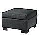 品家居 奧斯頓耐磨皮革沙發椅凳(三色可選)-50x50x40cm免組 product thumbnail 5