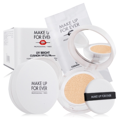 MAKE UP FOR EVER 晶漾防曬氣墊粉餅SPF35/PA15g*2