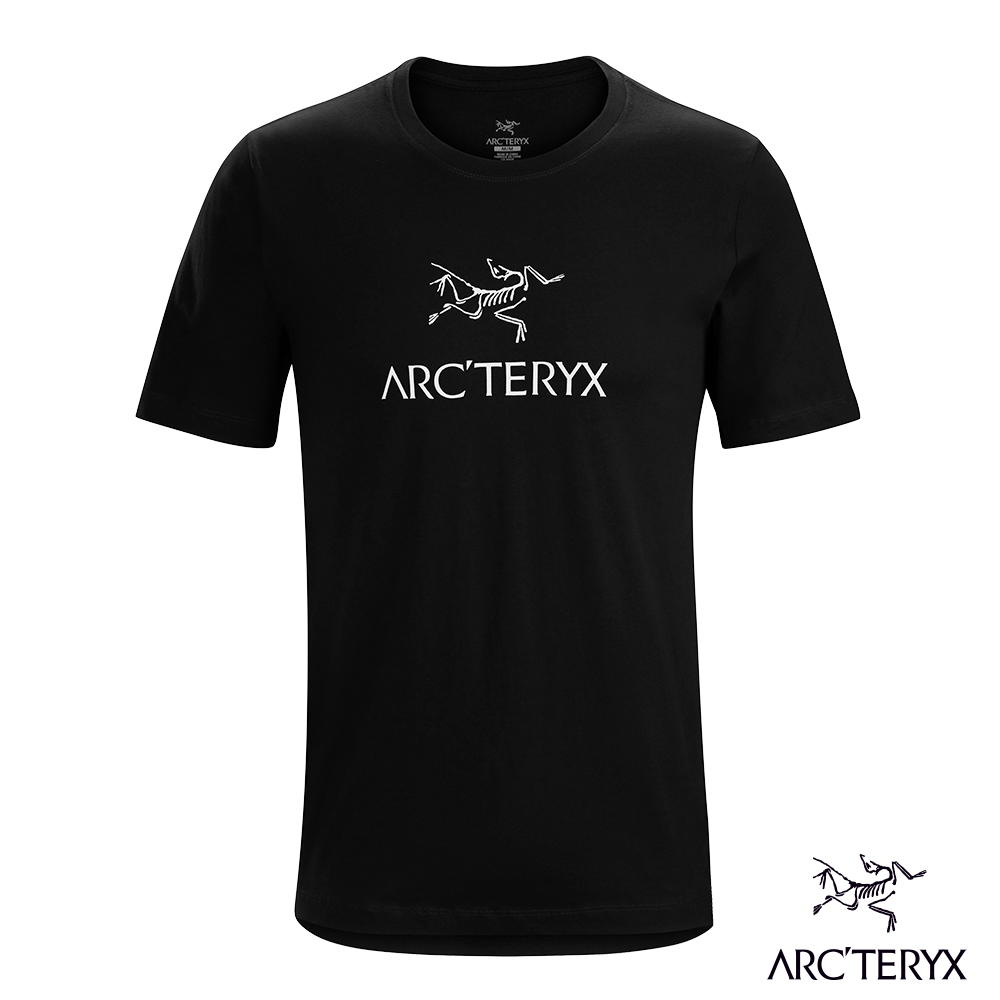 Arcteryx 24系列 男 LOGO 有機棉 短袖T恤 黑