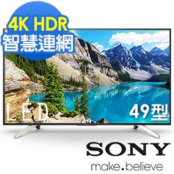 SONY 49吋 4K 智慧連網 液晶電視 KD-49X750