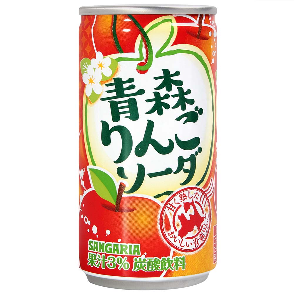 Sangaria 青森蘋果風味碳酸飲料(190g)