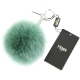 FENDI POMPOM BAG CHARM 狐狸毛球吊飾(綠色) product thumbnail 1