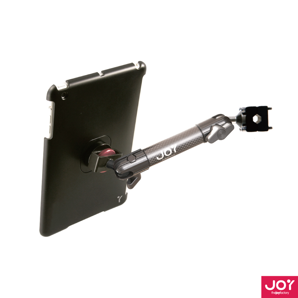 JOY 磁吸式iPad mini Retina 車用頭枕固定式碳纖維乘客御用架MME206