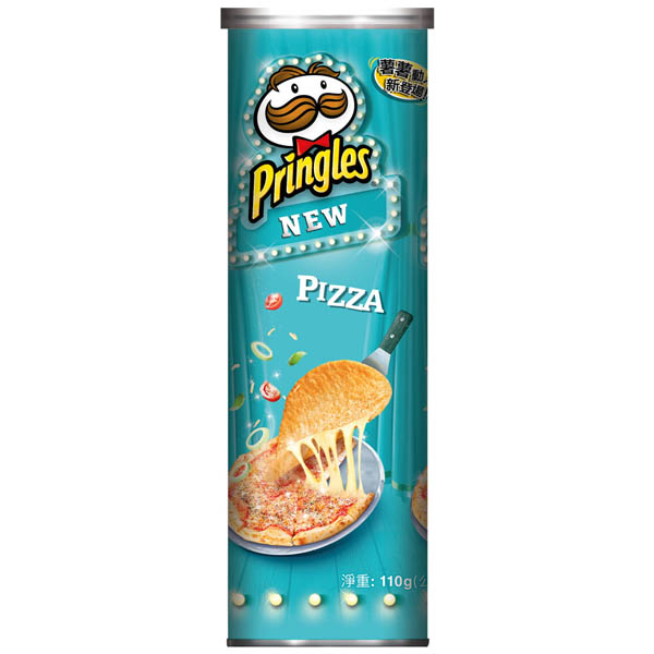 Pringles品客 洋芋片-批薩(110g)