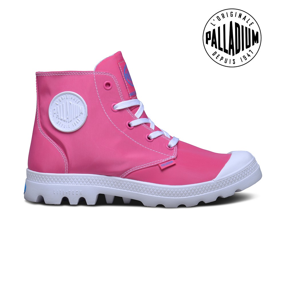 Palladium Pampa Puddle Lite WP-女-粉