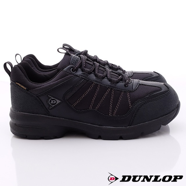 日本DUNLOP機能健走鞋-4E寬楦DU666-05黑-男段
