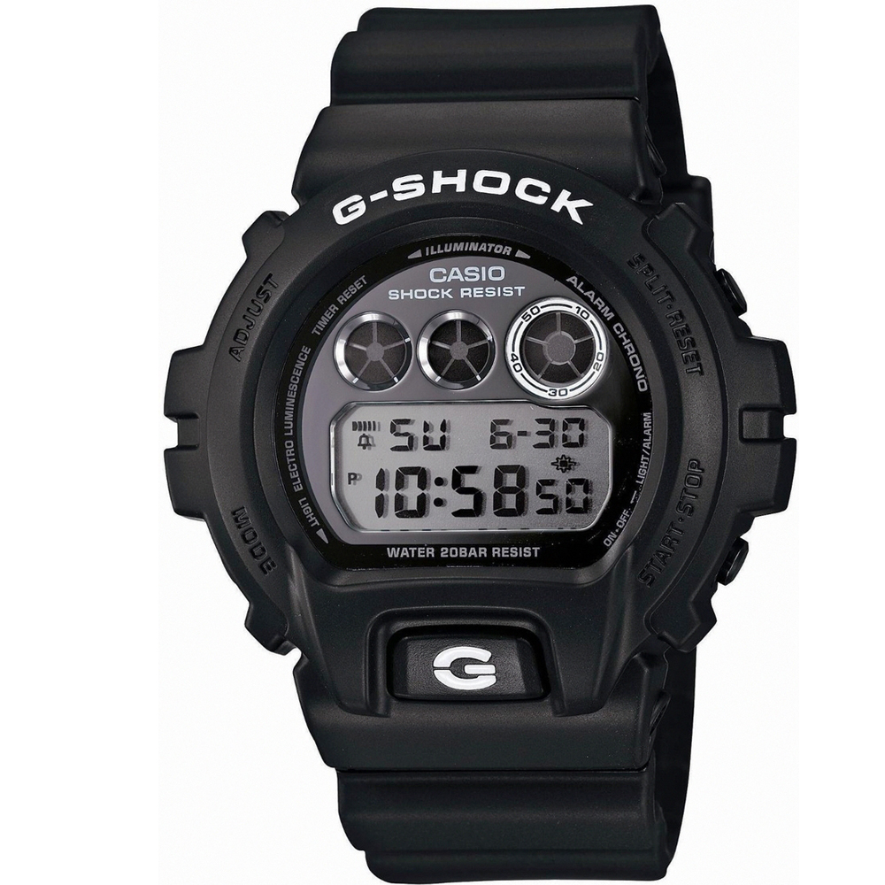 G-SHOCK 新潮百變漸層休閒運動概念錶-黑/53.2mm