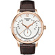 TISSOT 天梭 官方授權 Tradition 逆跳復刻經典腕錶-白/42mm T0636373603700 product thumbnail 1