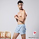 男內褲 織帶素色四角褲/平口褲  (水藍)  MORINO product thumbnail 1