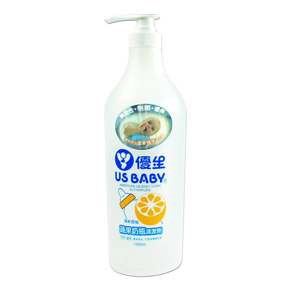 優生蔬果奶瓶清潔劑1000ml(柚香)