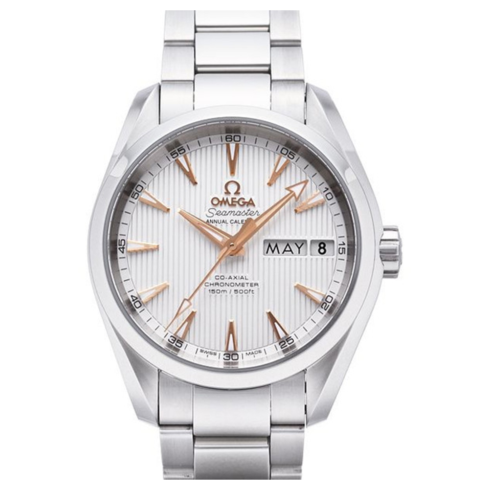 OMEGA 歐米茄 Seamaster Aqua Terra 經典機械錶-白面x38.5mm