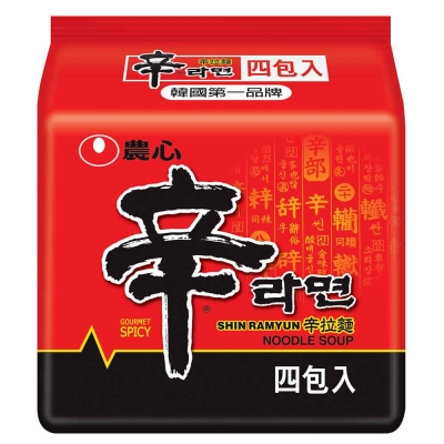 (活動)農心 辛拉麵(120g×4入)