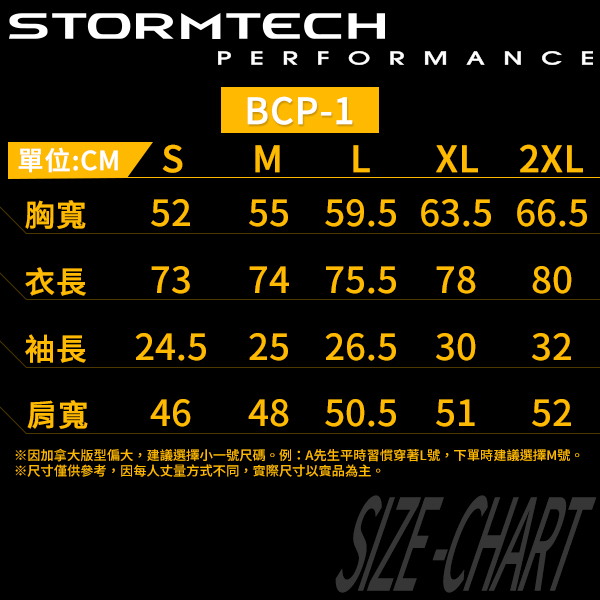 【加拿大STORMTECH】BCP-1 跳色吸濕排汗抗UVPOLO衫-男 (灰)