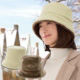 Sunlead 雙面雙色可戴。Fleece保暖防寒刷毛軟帽 (暖棕/淺褐) product thumbnail 1