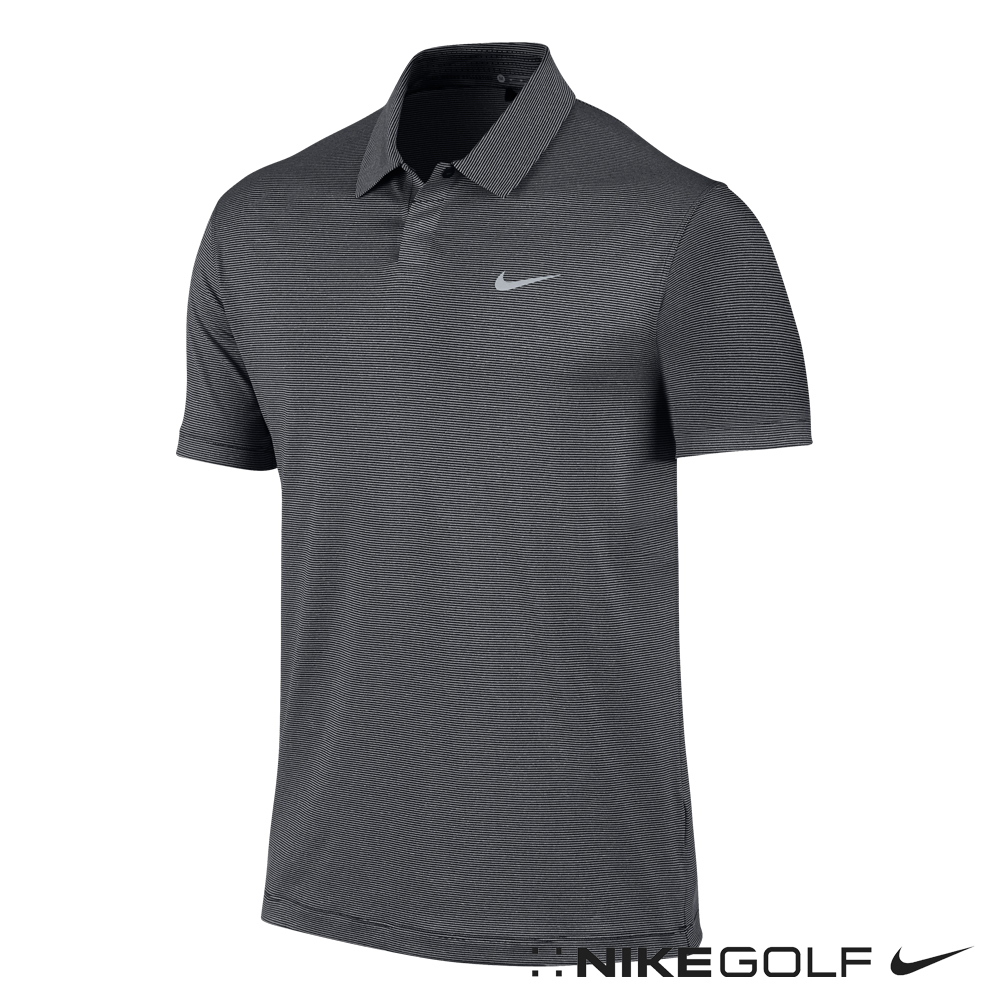 Nike Golf 老虎伍茲排汗短袖POLO衫-黑648720-010
