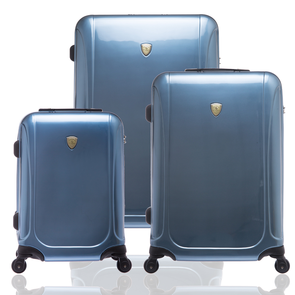 SB Polo伯克利系列20+24+28吋 三件式行李箱-藍色