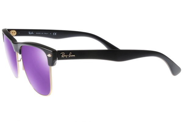 RAY BAN太陽眼鏡 經典品牌/黑-水銀紫#RB4175 8771M