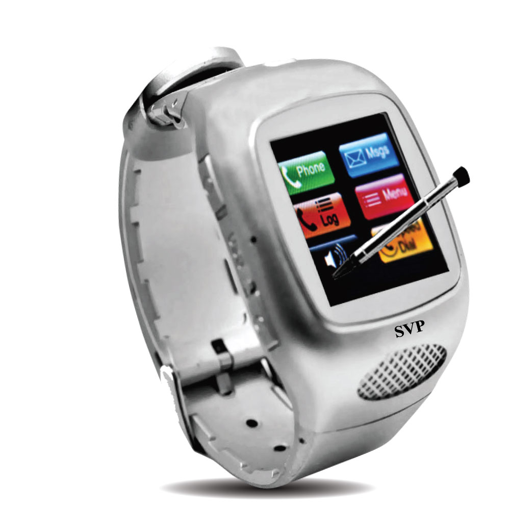 傳揚 SVP G14 多功能運動手錶手機 - 時尚銀
