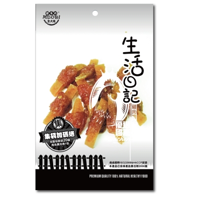 MDOBI摩多比-生活日記 狗零食 雞肉地瓜條80g-3包組