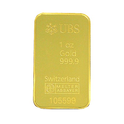 UBS kinebar-黃金條塊 (1英兩)