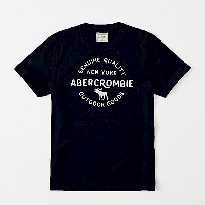 af a&f abercrombie & fitch 短袖 t恤 深藍 0643