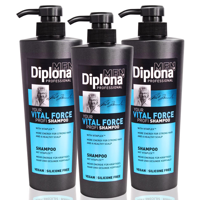 德國Diplona專業級機能活力洗髮精600ml三入