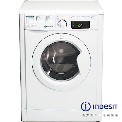 INDESIT EWDE 71680 醫療級鈦合金滾筒洗脫烘 自動清潔內筒