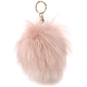 Michael Kors Fur Pom Pom 毛球吊飾/鑰匙圈(粉裸色) product thumbnail 1