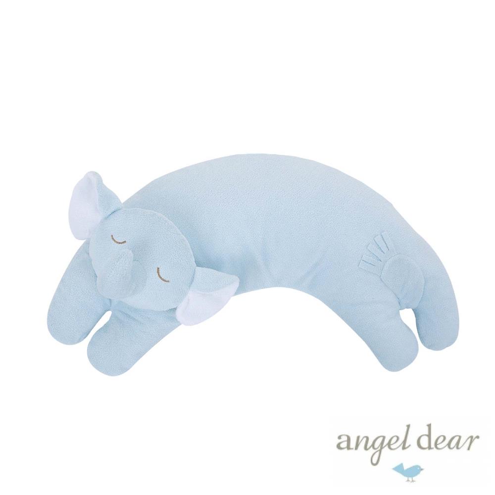 Angel Dear 曲線動物大枕頭 (藍色大象)