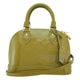 LV 【M91584】 Alma BB Monogram Vernis皮革手提包(橄欖綠) product thumbnail 1