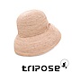 tripose 經典優雅-100%手工Raffia時尚遮陽草帽-帽簷-10cm(棕色) product thumbnail 1