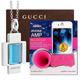 GUCCI 十字造型925純銀項鍊+CLUB SIREN 桃紅色揚聲器 product thumbnail 1