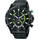 ALBA 疾速奔馳賽車手計時腕錶(AF8S81X1)-鍍黑x綠/44mm product thumbnail 1