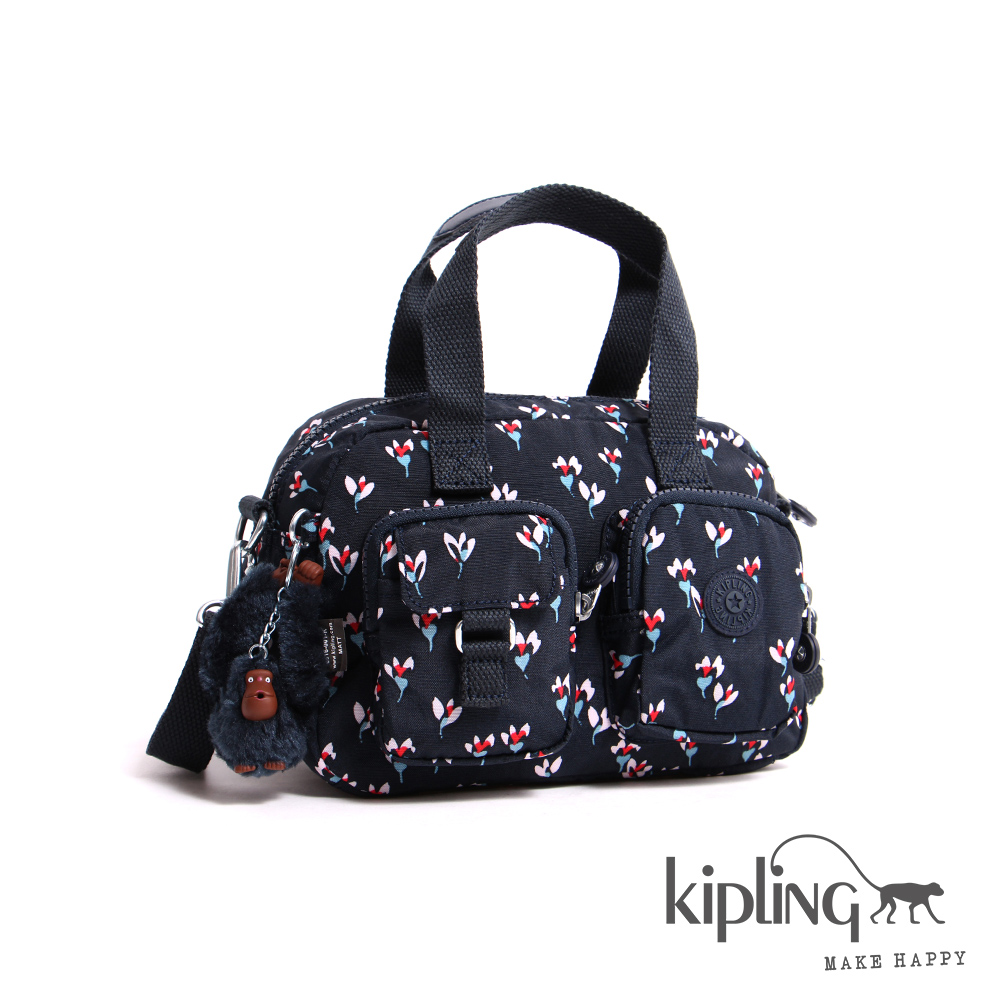Kipling 手提包 愛心花卉印花