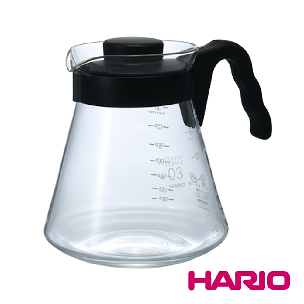 日本HARIO V60玻璃咖啡壺1000ml