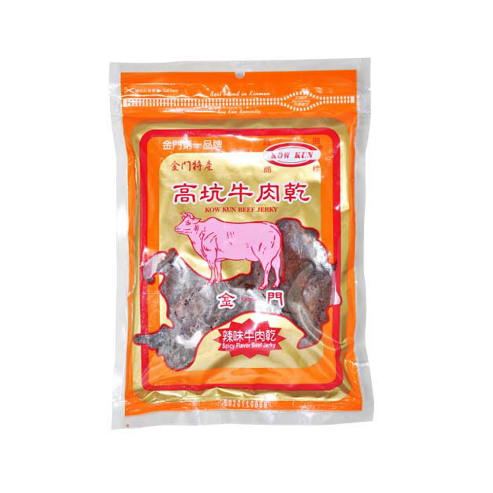 !高坑 辣味牛肉乾(190g)