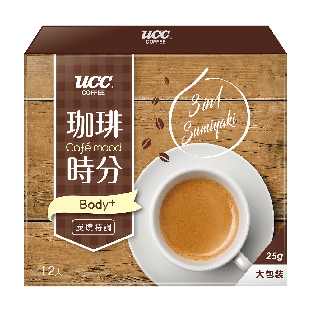 UCC 珈琲時分炭燒風味3合1咖啡(25gx12入)