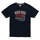 MLB-波士頓紅襪隊切割條紋印花T恤-深藍 (男) product thumbnail 1