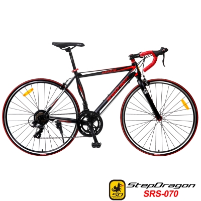 【StepDragon】SRS-070 高碳鋼彎把公路車 SHIMANO 14速