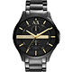 A│X Armani Exchange 卓越動感時尚腕錶-IP黑/46mm product thumbnail 1